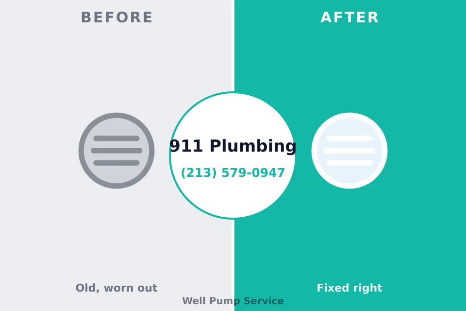Before and after: plumbing repair Mundelein, IL